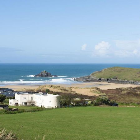 Beachview Apartment 6, Crantock, Newquay Exteriör bild