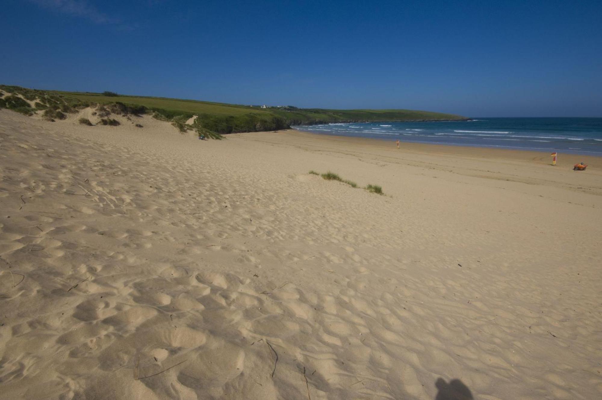 Beachview Apartment 6, Crantock, Newquay Exteriör bild