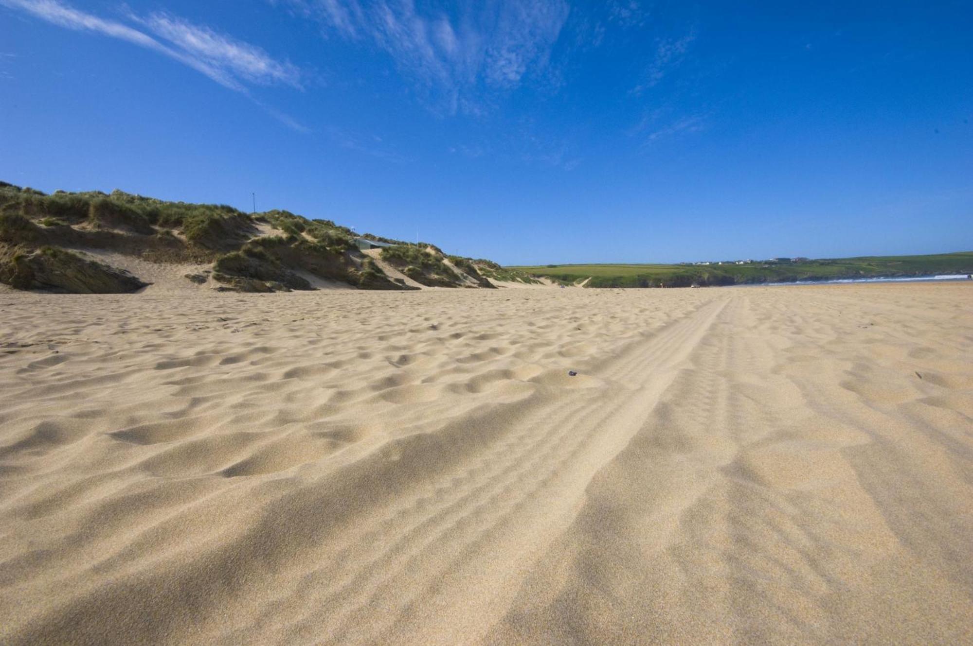 Beachview Apartment 6, Crantock, Newquay Exteriör bild